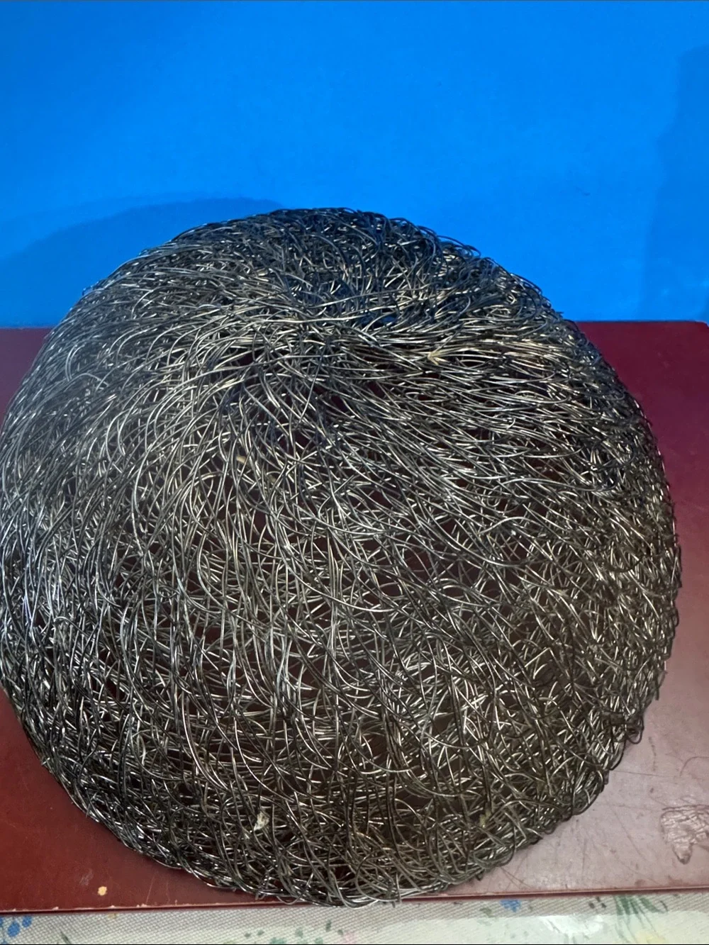 Artisan handmade Woven Wire Decorative Bowl